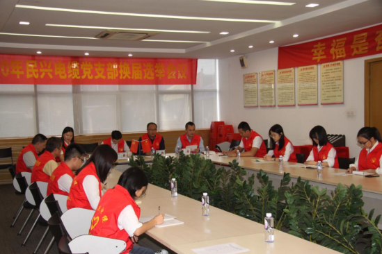 民兴电缆党支部换届选举党员大会圆满落幕