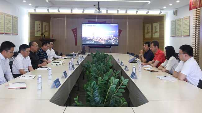 德国VDE专家莅临民兴电缆交流指导